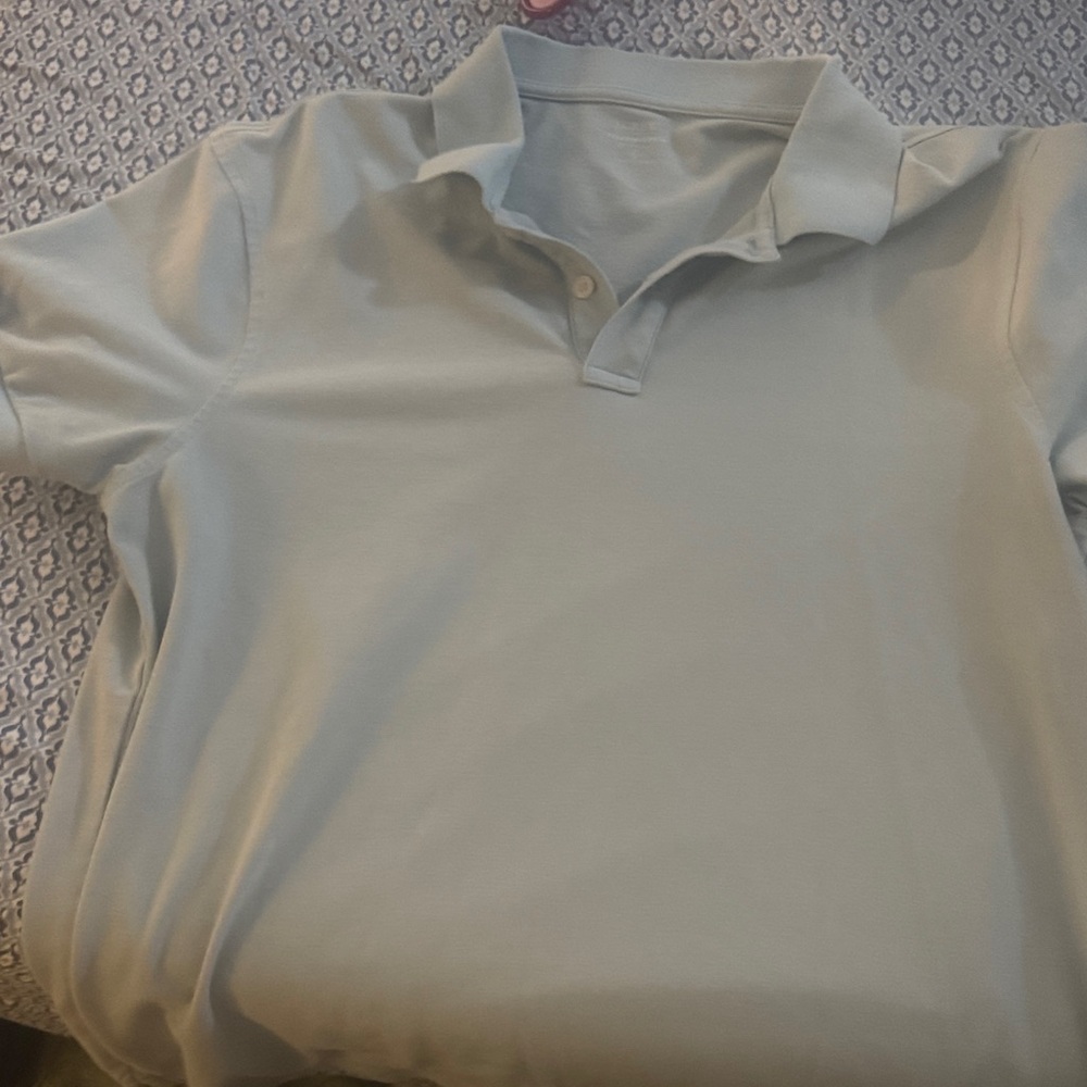 J. Crew Soft Gray Polo Shirt